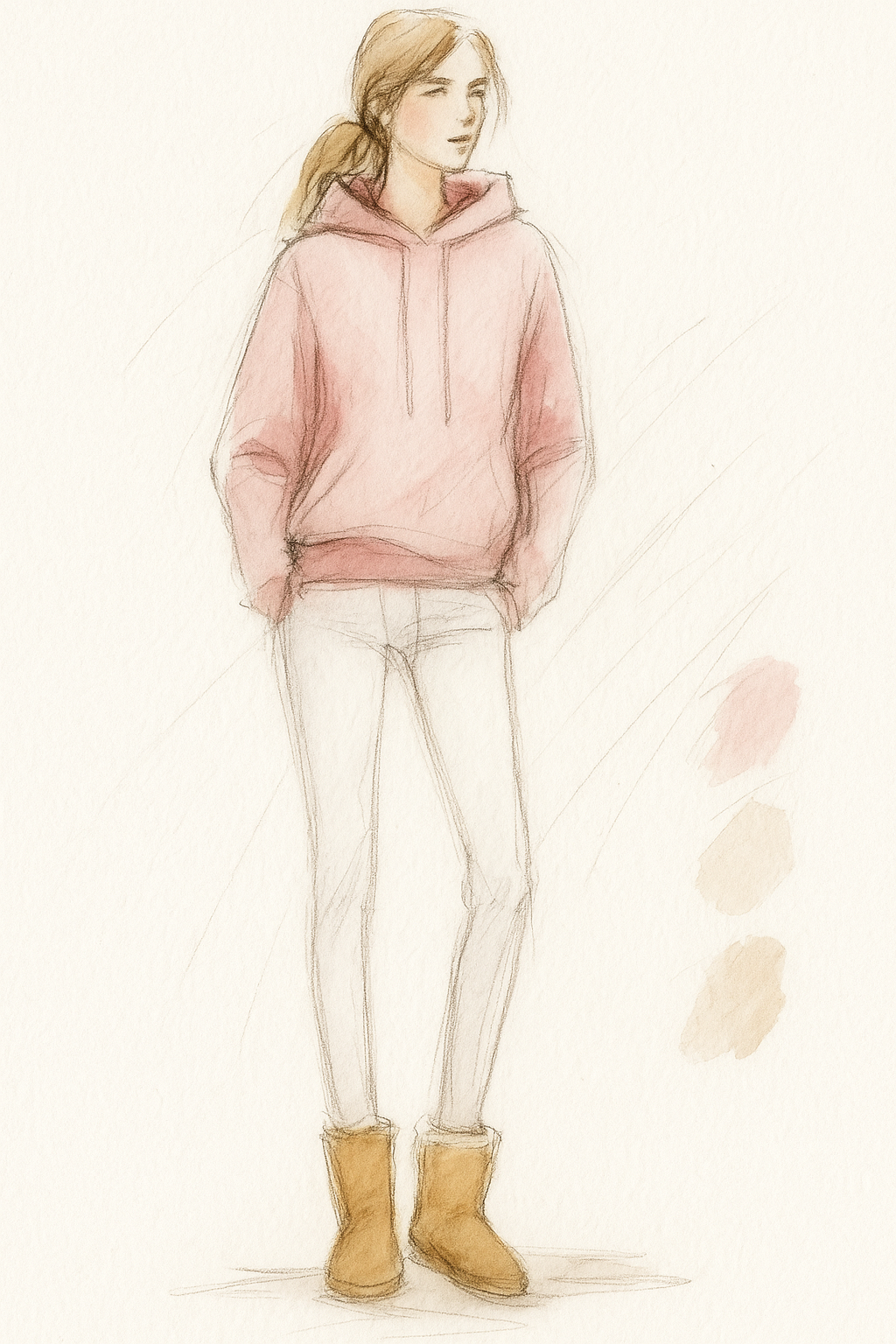 Pullover "Rose des Cimes"